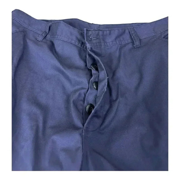 Navy BDU Pants Mens Large Regular Rothco Trouser Cargo Navy Blue Adjustable - Picture 15 of 16